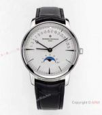 2021 New! Swiss Copy Vacheron Constantin Patrimony Moon Watch White Dial with Retrograde Date_th.jpg